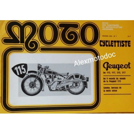 Motocyclettiste n° 7